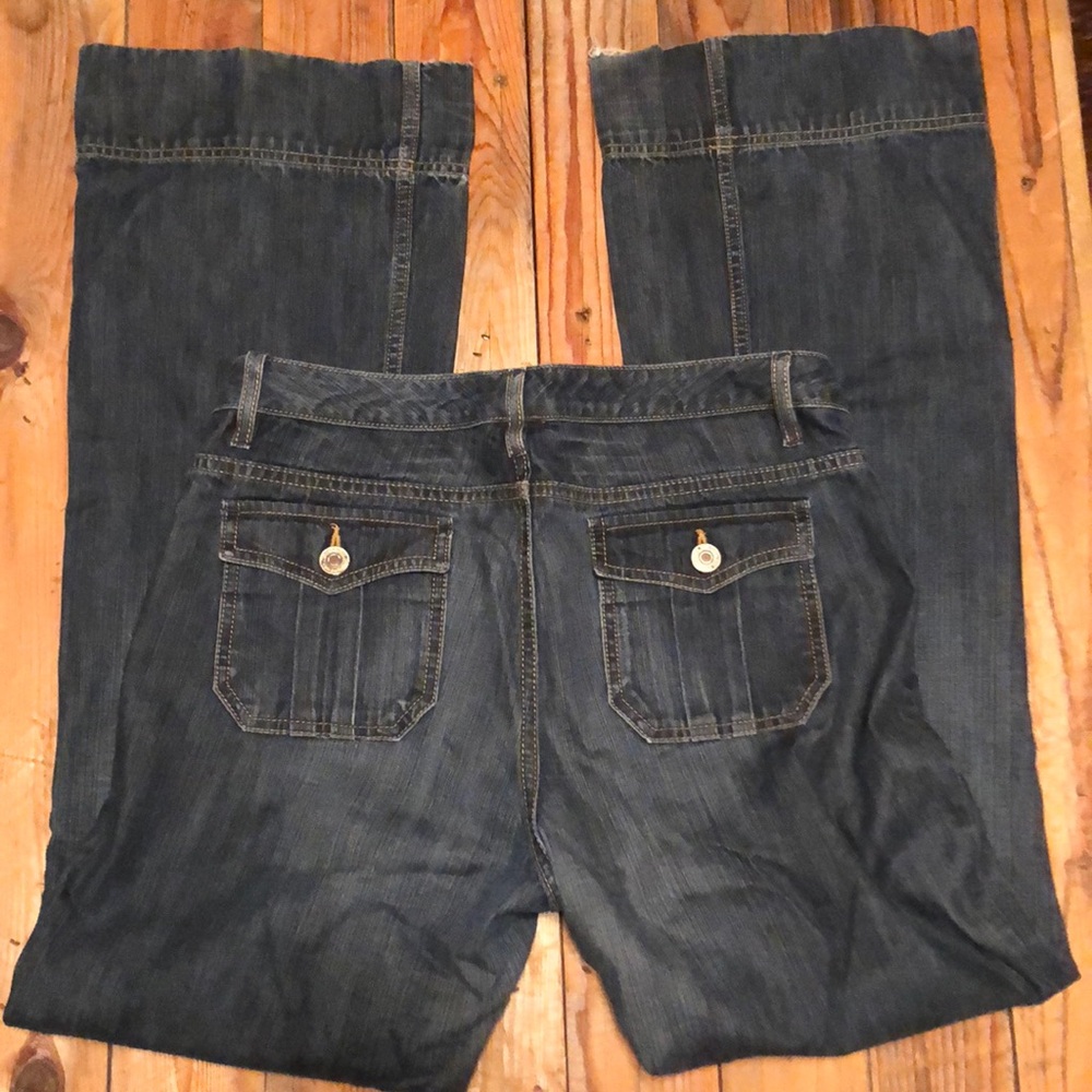 Banana Republic jeans, wide leg, great jeans!